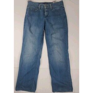 NYDJ Jeans High-waisted Sz 4P  Lift Tuck Vintage Inspired Relaxed 90s 28x27 Blue